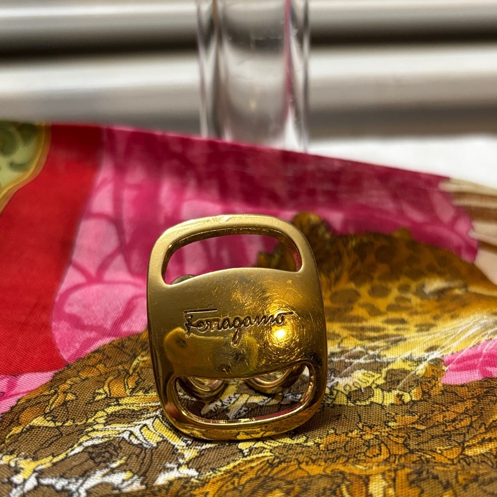 Salvatore Ferragamo Scarf Ring